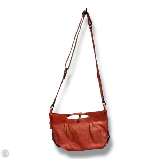 Crossbody Leather By Cma, Size: Medium