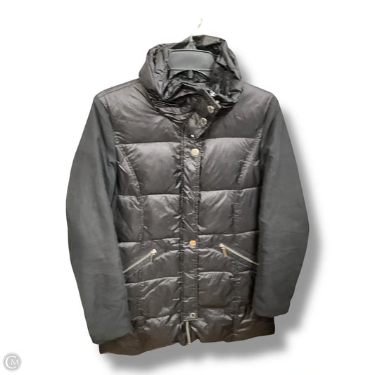 Jacket Puffer & Quilted By French Connection In Black, Size: S