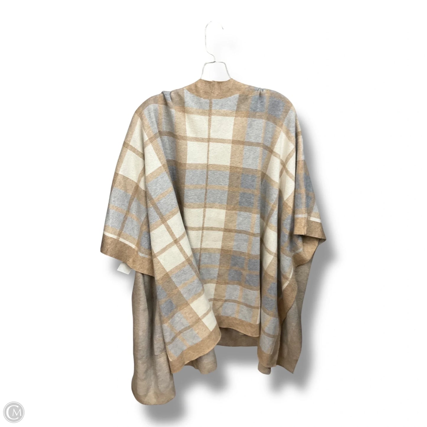 Shawl By Rachel Zoe In Plaid Pattern, Size: Osfm