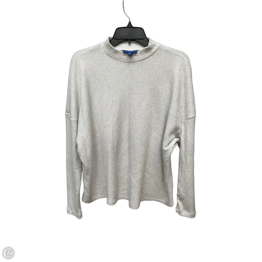Top Long Sleeve By Apt 9 In Grey, Size: Xl