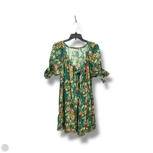 Dress Casual Short By Natural Life In Floral Print, Size: Xl