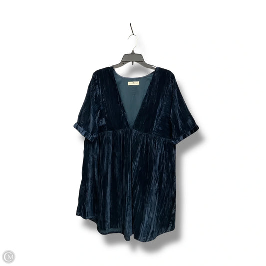 Dress Casual Short By Natural Life In Blue, Size: Xl