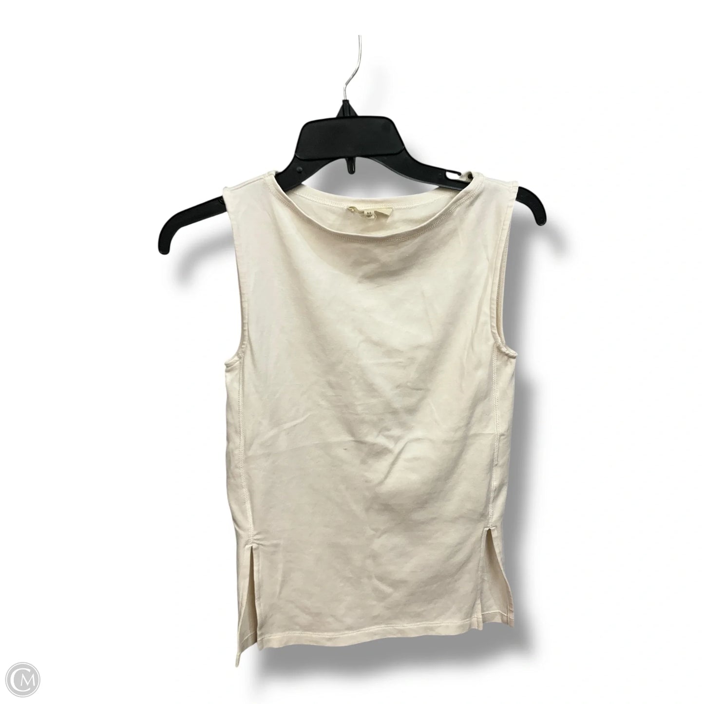 Top Sleeveless Basic By Madewell In Cream, Size: Xs