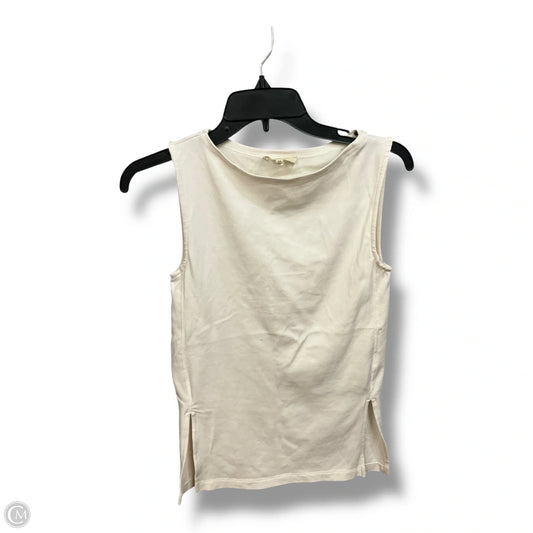 Top Sleeveless Basic By Madewell In Cream, Size: Xs