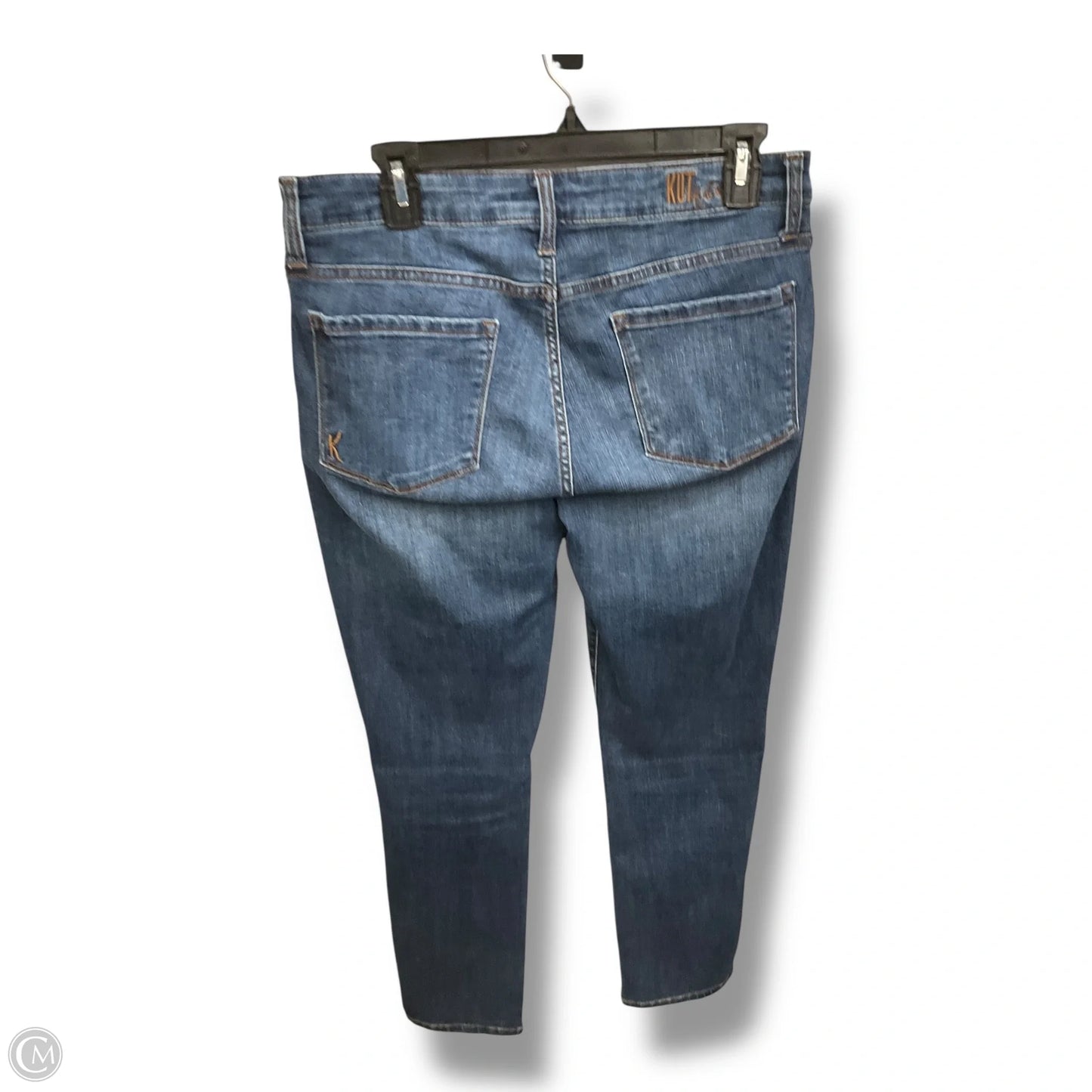 Jeans Straight By Kut In Blue Denim, Size: 8