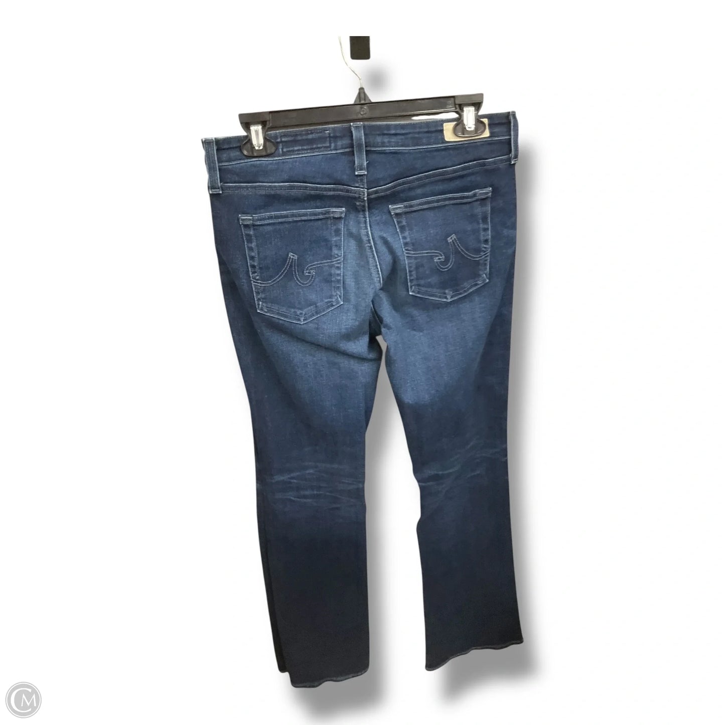 Jeans Boot Cut By Ag Jeans In Blue Denim, Size: 8