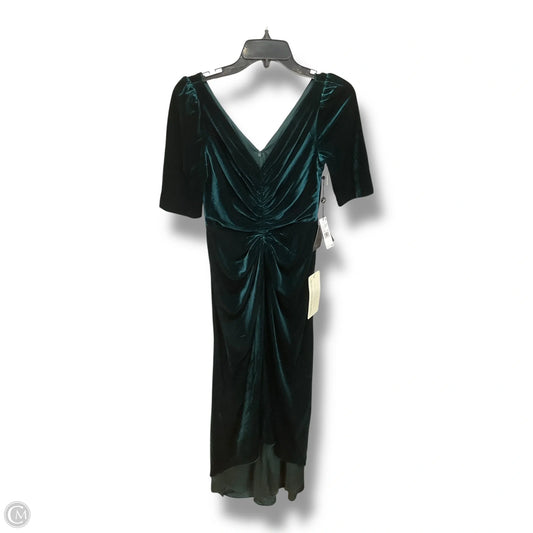 Dress Party Long By Adrianna Papell In Green, Size: Xs