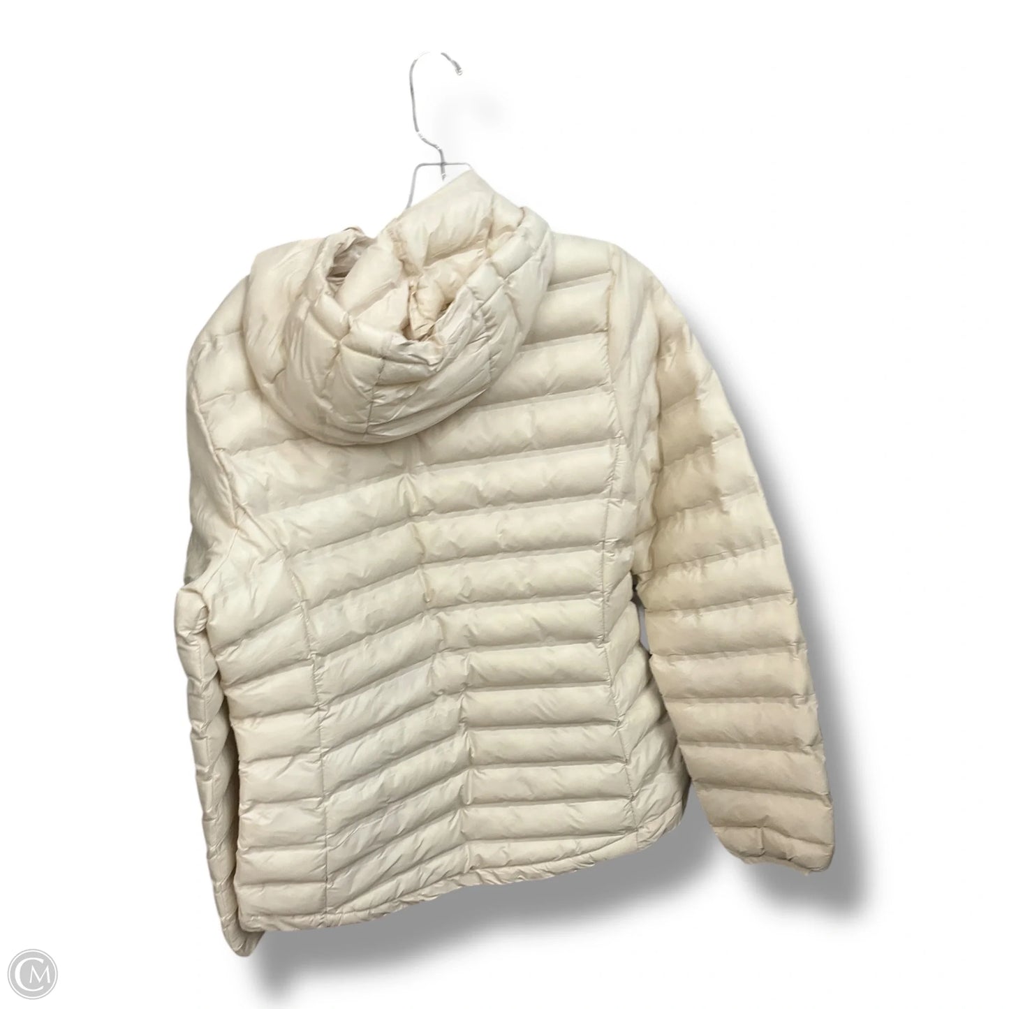 Jacket Puffer & Quilted By Zero Xposure In Cream, Size: M