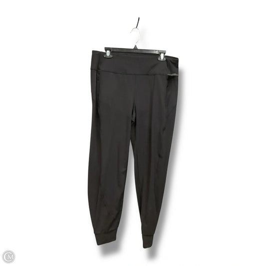 Athletic Leggings By Athleta In Black, Size: L