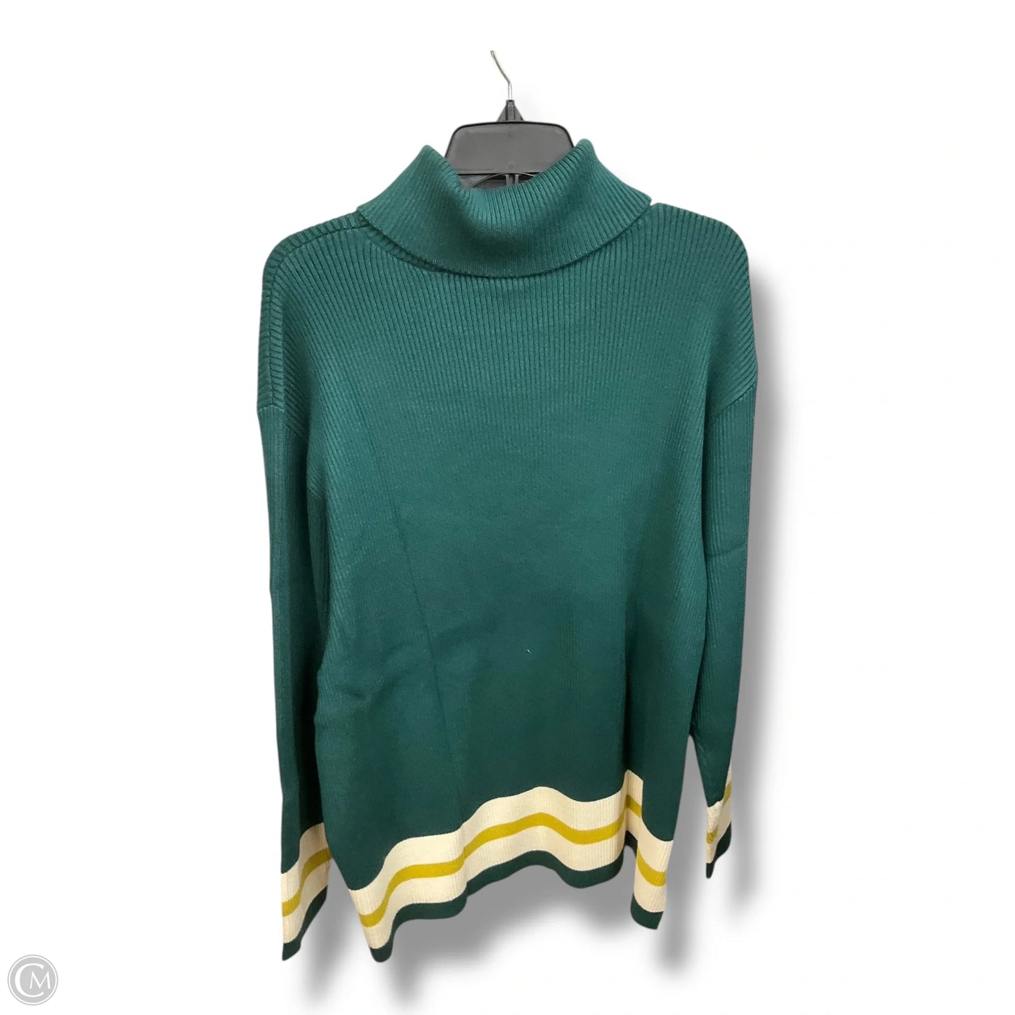 Sweater By Clothes Mentor In Green, Size: Xl
