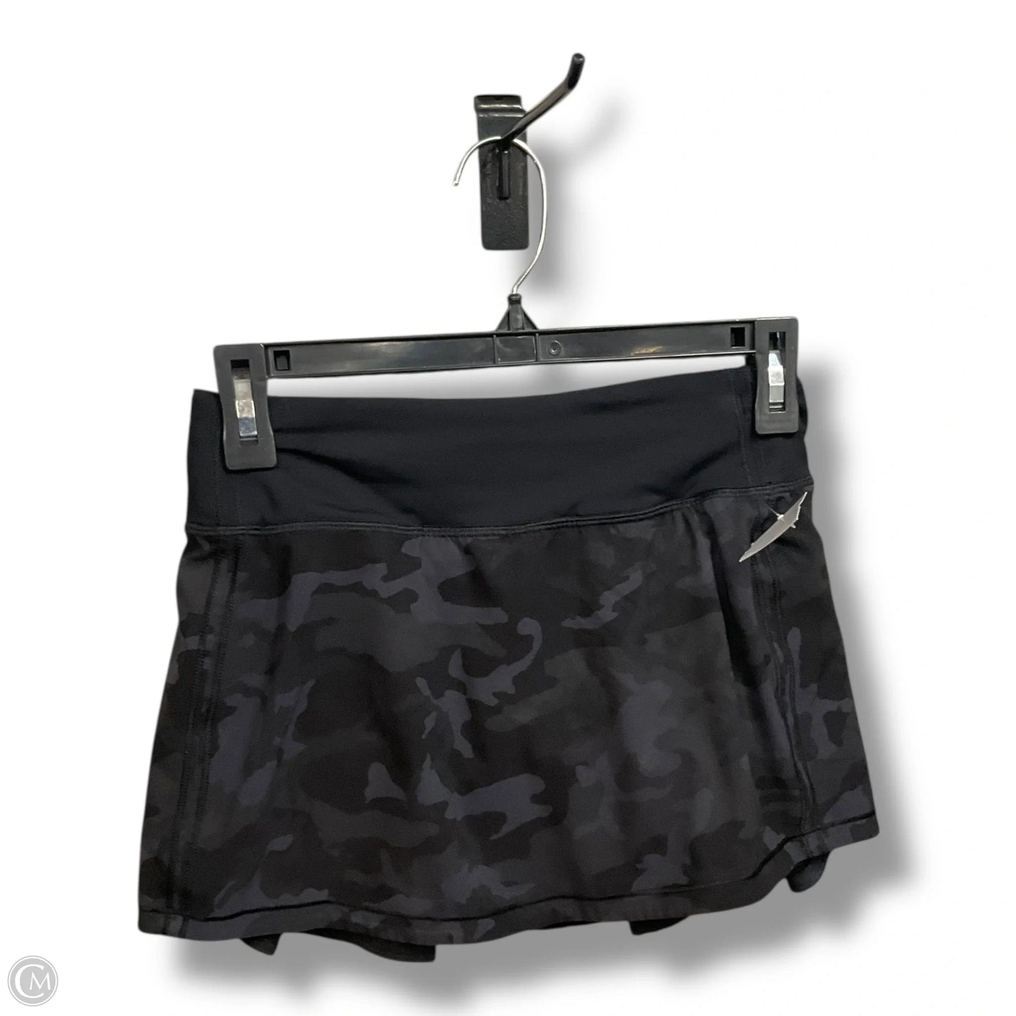 Athletic Skort By Lululemon In Camouflage Print, Size: 2