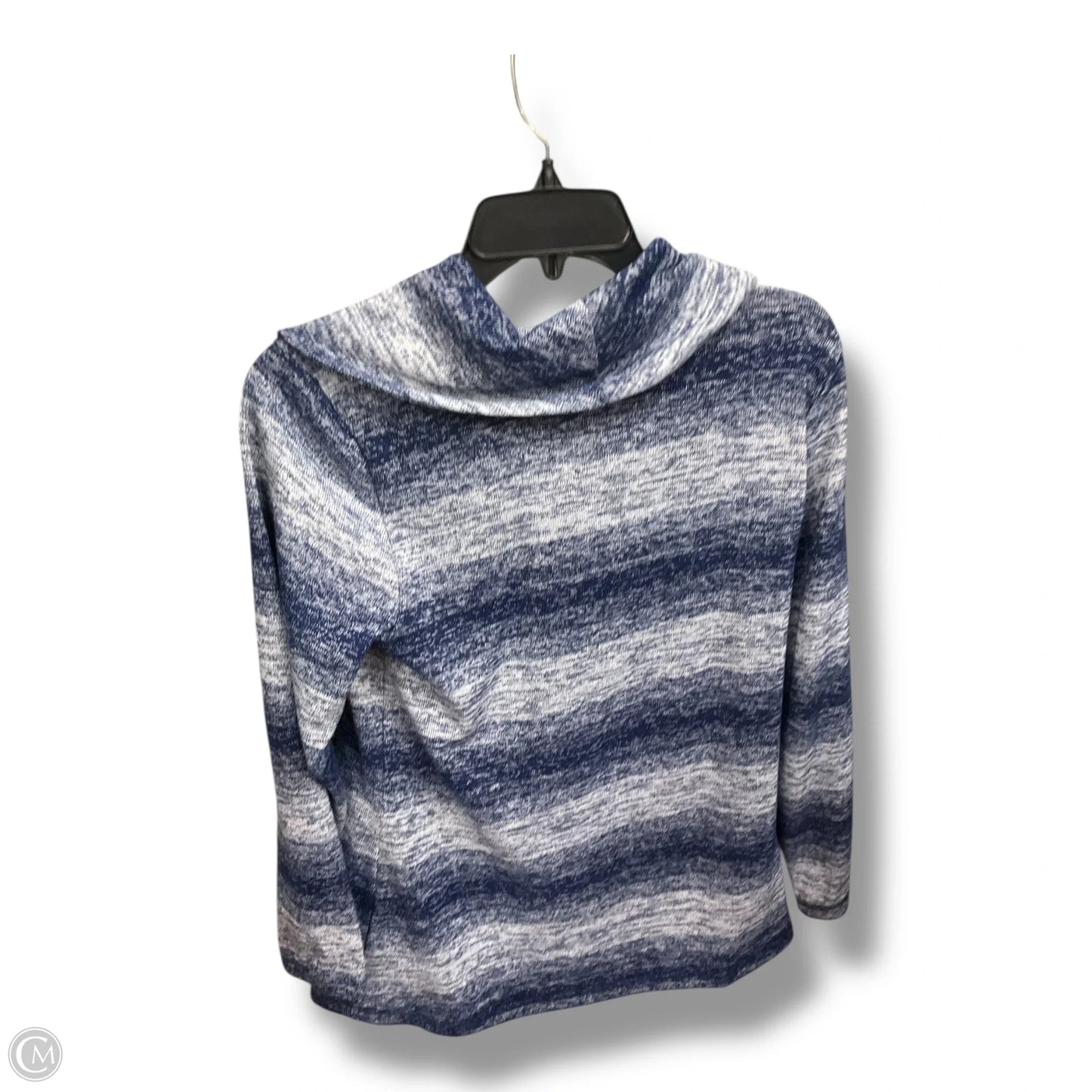 Top Long Sleeve By Talbots In Blue, Size: Mp