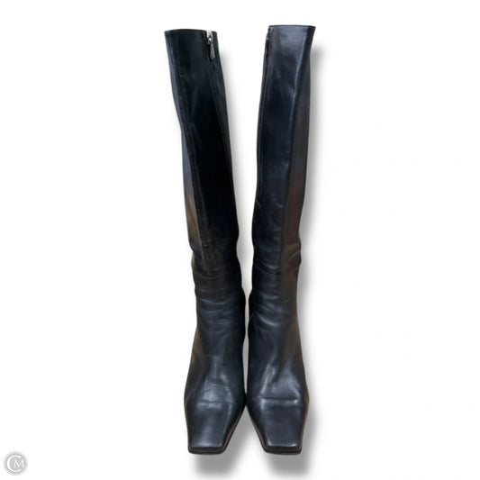 Boots Mid-calf Heels By Bally In Black, Size: 8