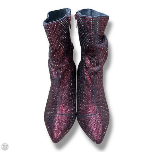 Boots Ankle Heels By Torrid In Red, Size: 7.5