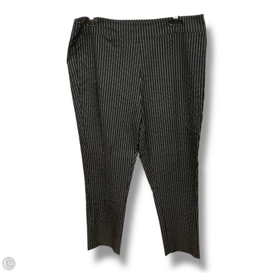 Pants Dress By Who What Wear In Striped Pattern, Size: 16