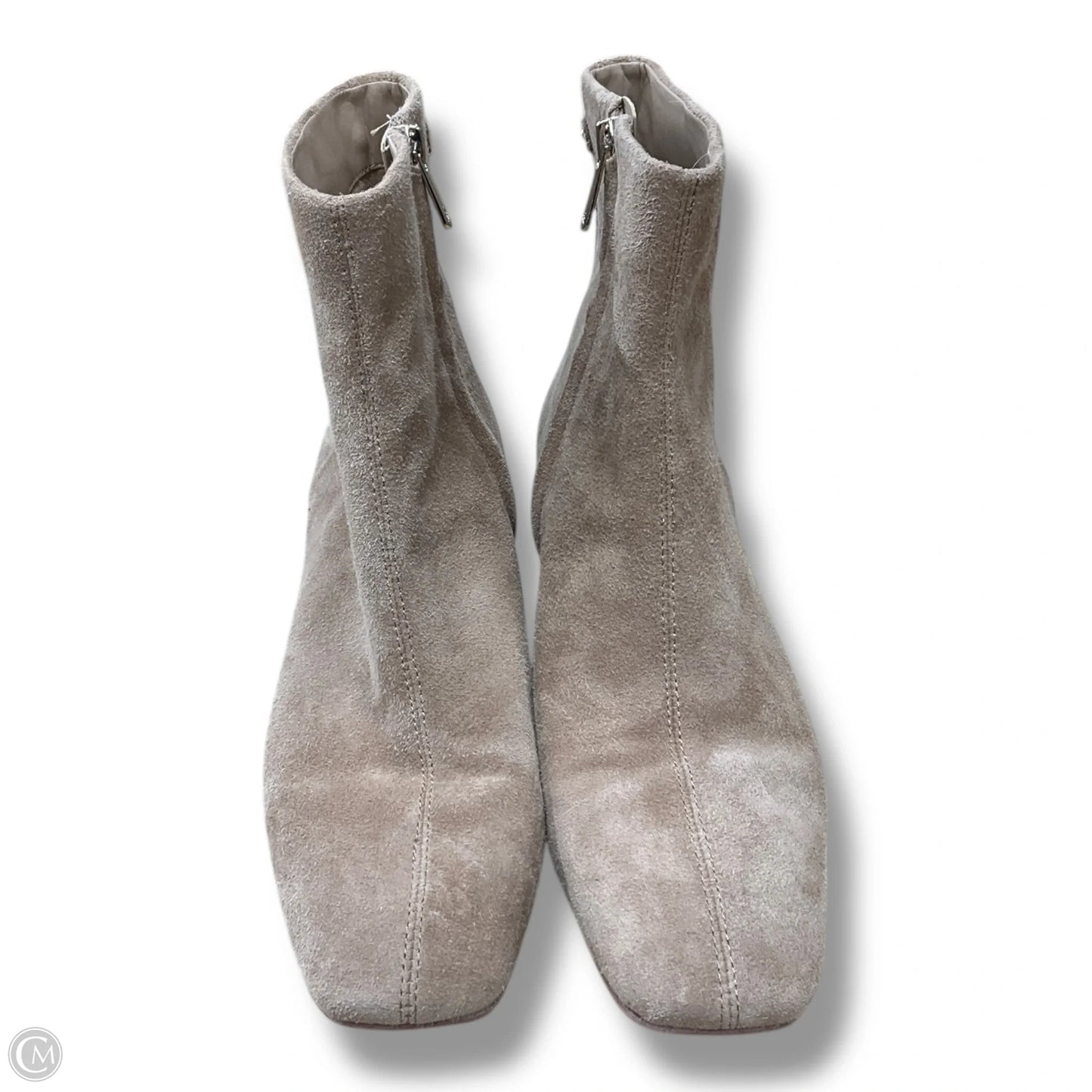 Boots Ankle Heels By Sam Edelman In Tan, Size: 7.5