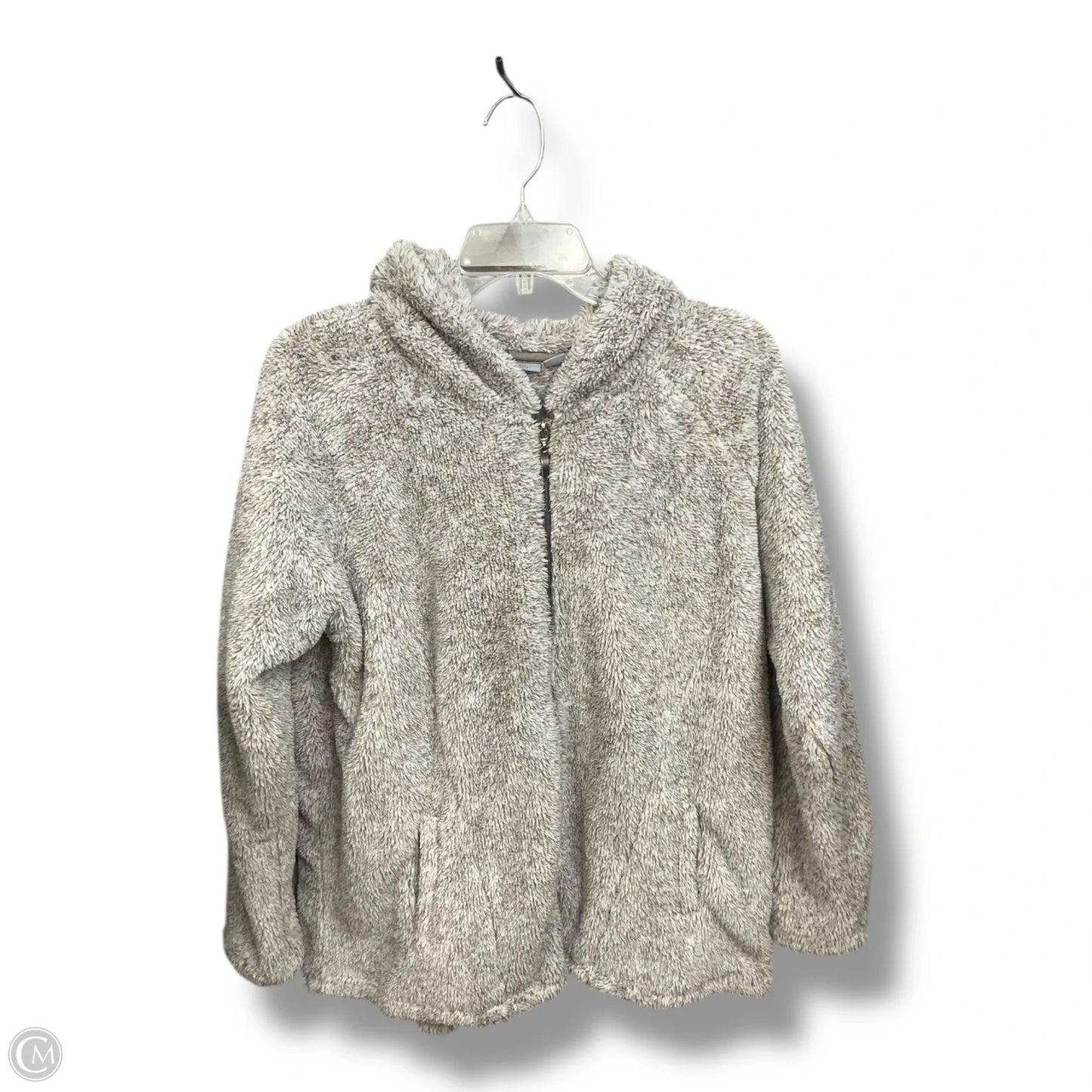 Jacket Faux Fur & Sherpa By Jason Maxwell In Purple, Size: 1x