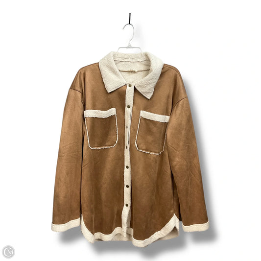 Jeans Boot Cut By Hem & Thread In Tan, Size: L