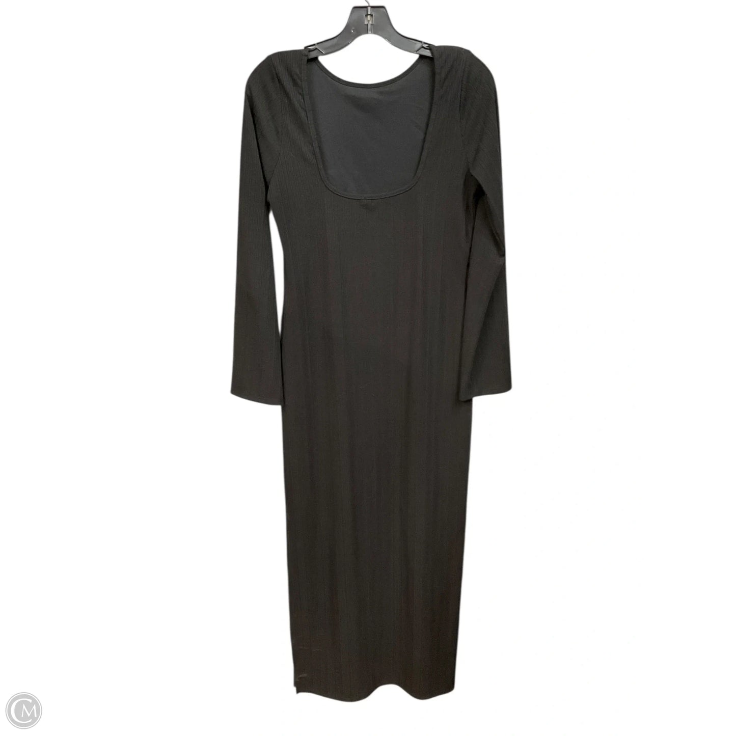 Dress Casual Maxi By Clothes Mentor In Black, Size: L