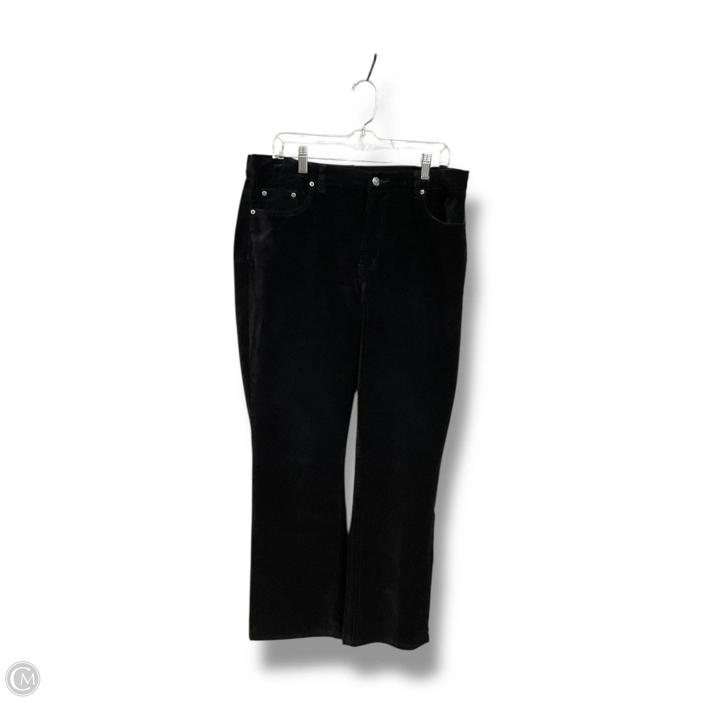 Pants Corduroy By Diane Gilman In Black, Size: 14