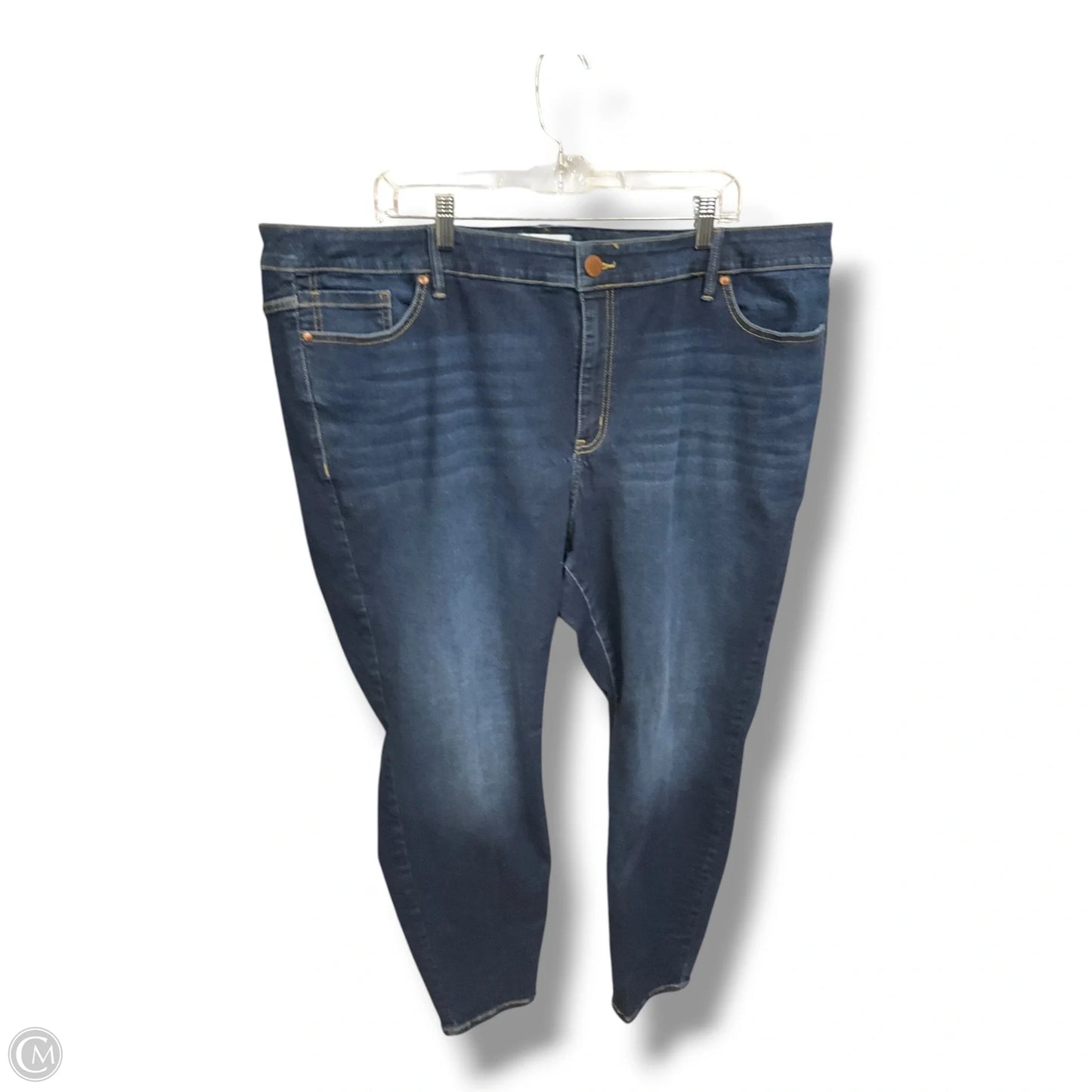 Jeans Skinny By Lane Bryant In Blue Denim, Size: 26