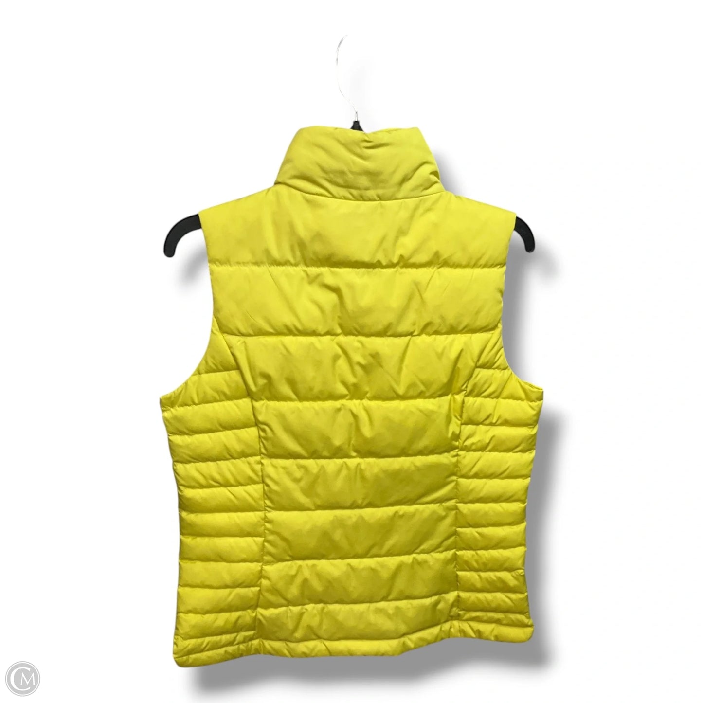Vest Puffer & Quilted By Lands End In Yellow, Size: S