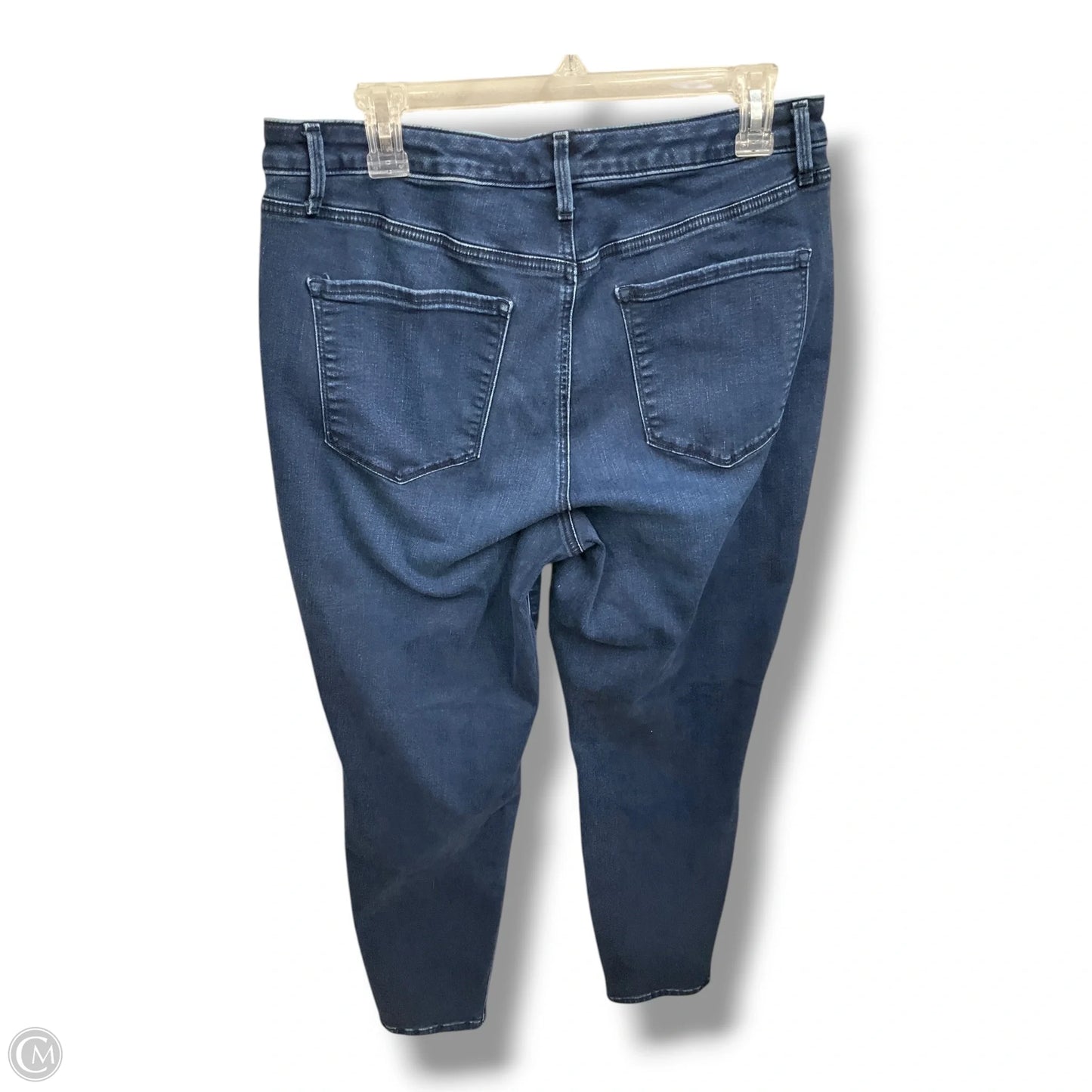 Jeans Skinny By Talbots In Blue Denim, Size: 12