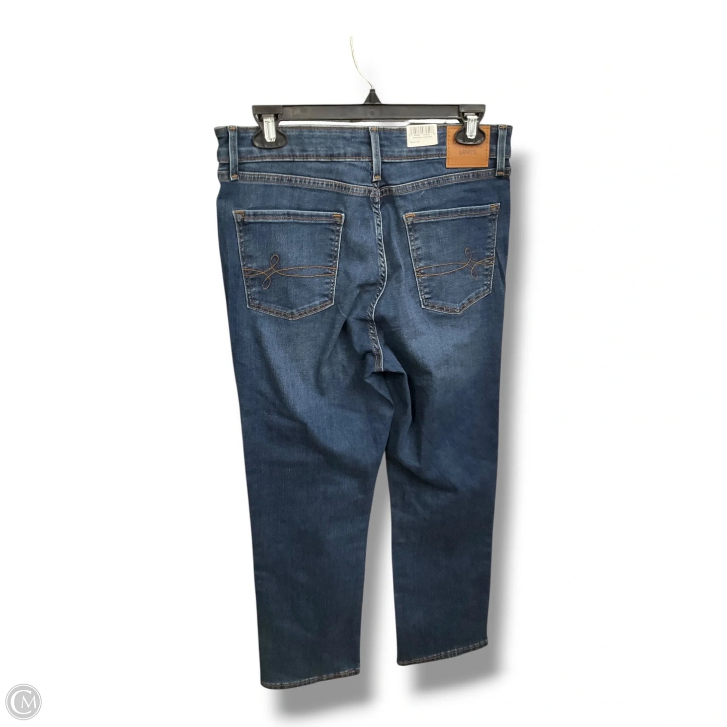 Jeans Straight By Denizen By Levis In Blue Denim, Size: 4