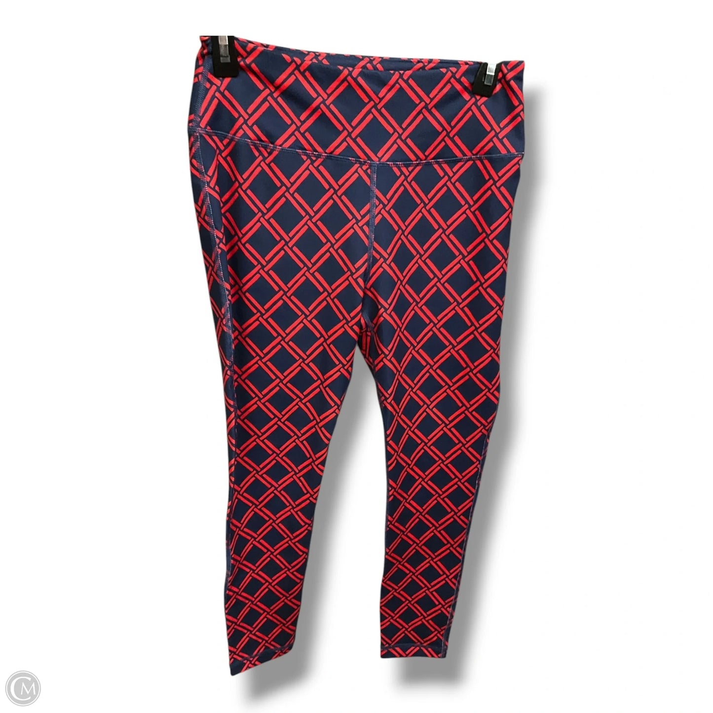 Athletic Leggings By Vineyard Vines In Blue & Red, Size: S