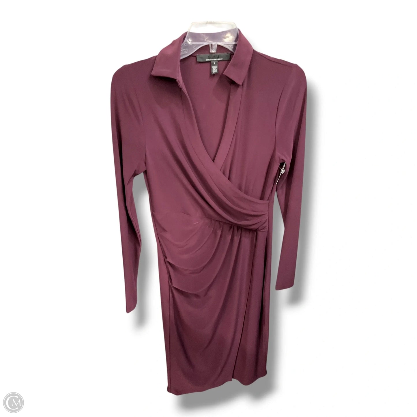 Dress Casual Short By White House Black Market In Maroon, Size: Xs