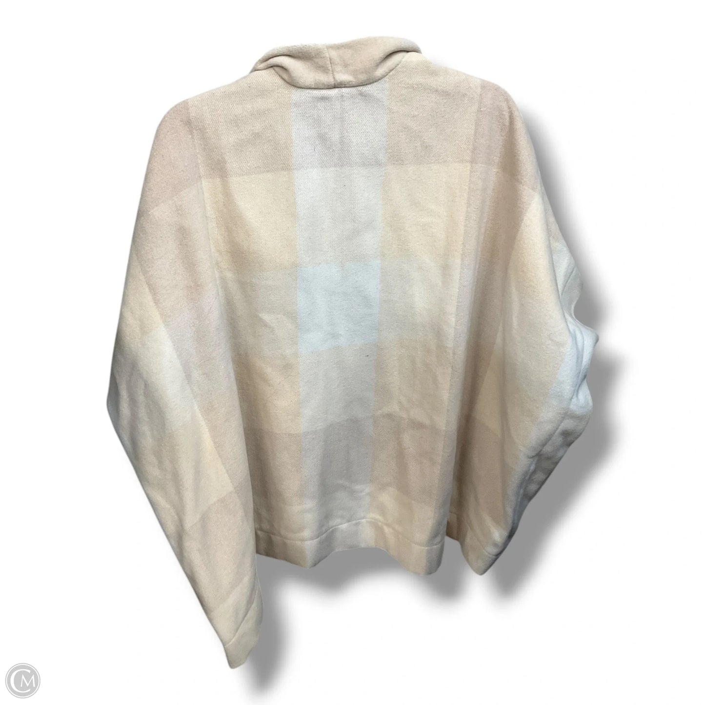 Shawl By Universal Thread In Plaid Pattern, Size: Osfm