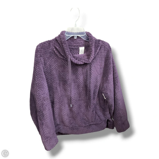Sweatshirt Collar By Members Mark In Purple, Size: L