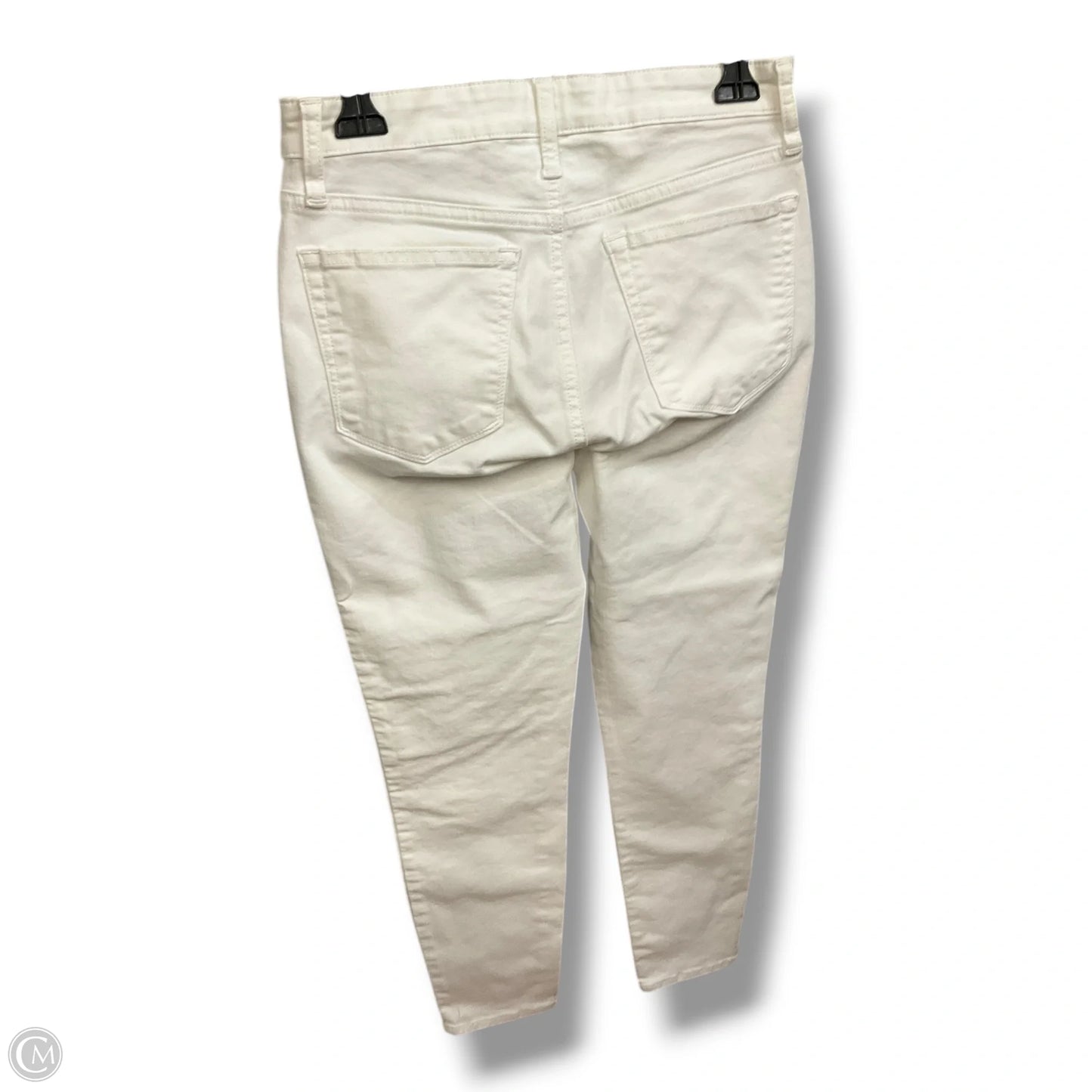 Jeans Skinny By Lucky Brand In White Denim, Size: 4