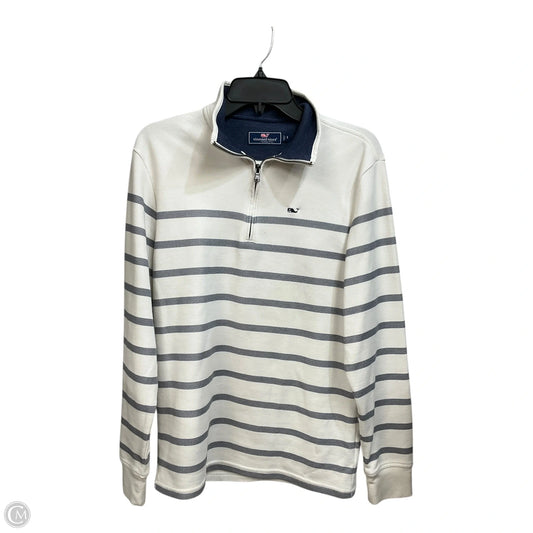 Top Long Sleeve By Vineyard Vines In Striped Pattern, Size: S