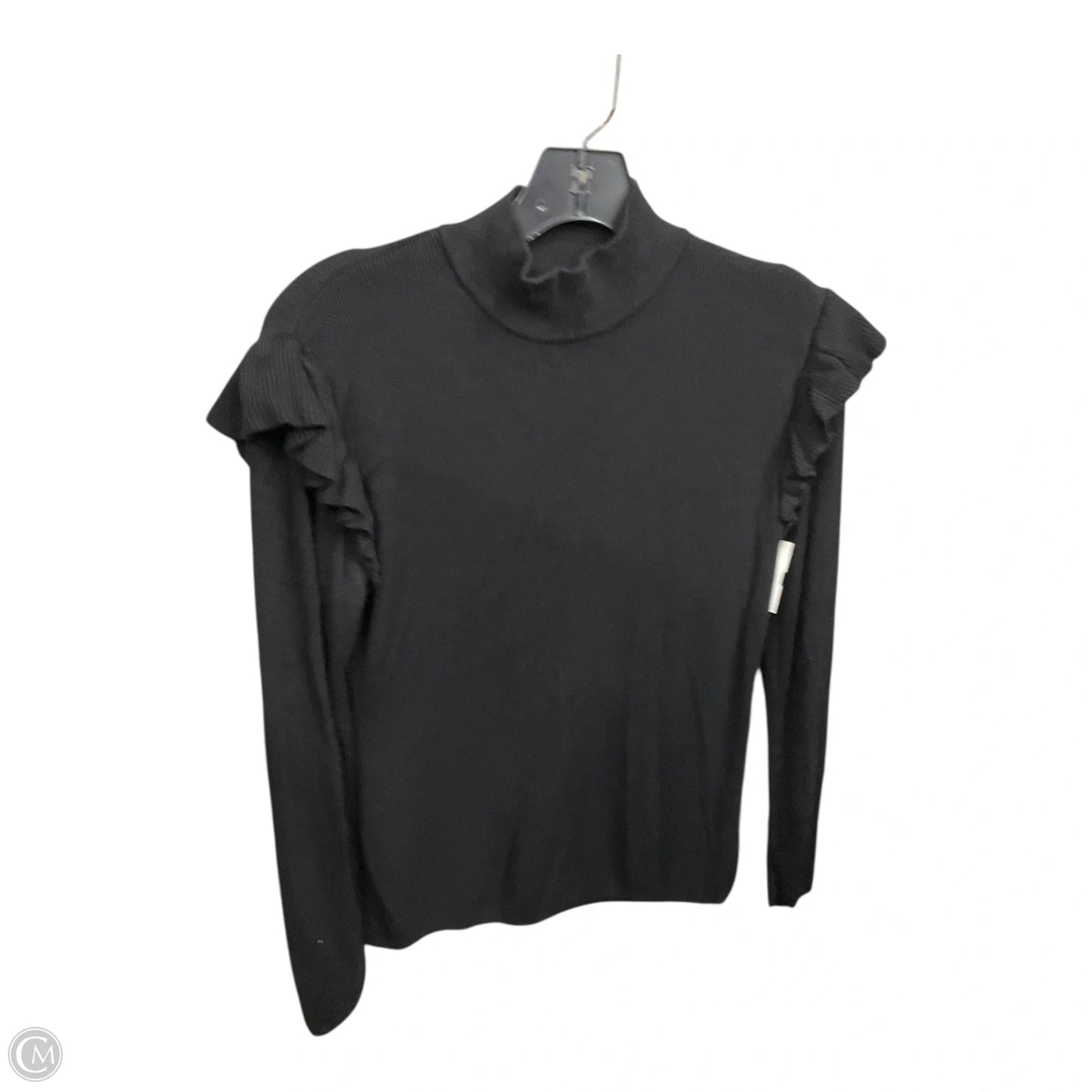 Top Long Sleeve Basic By Avec Les Filles In Black, Size: L