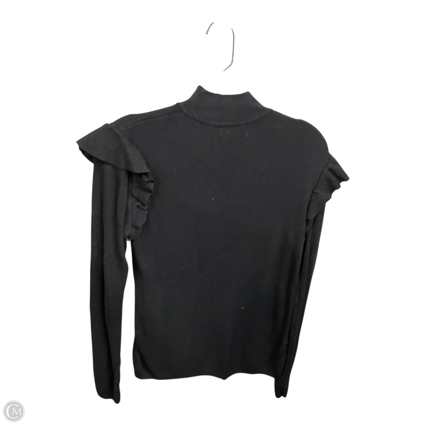 Top Long Sleeve Basic By Avec Les Filles In Black, Size: L