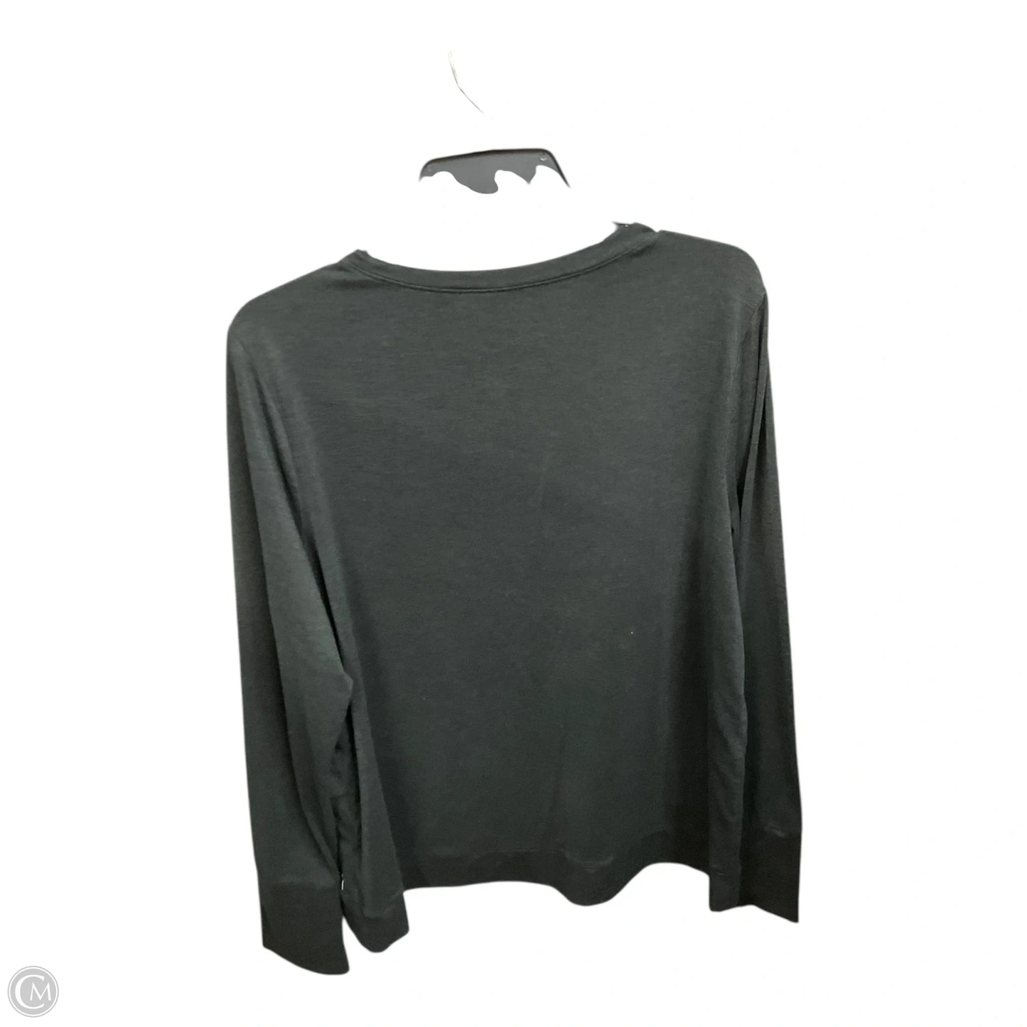 Athletic Top Long Sleeve Crewneck By Gapfit In Black, Size: Xl