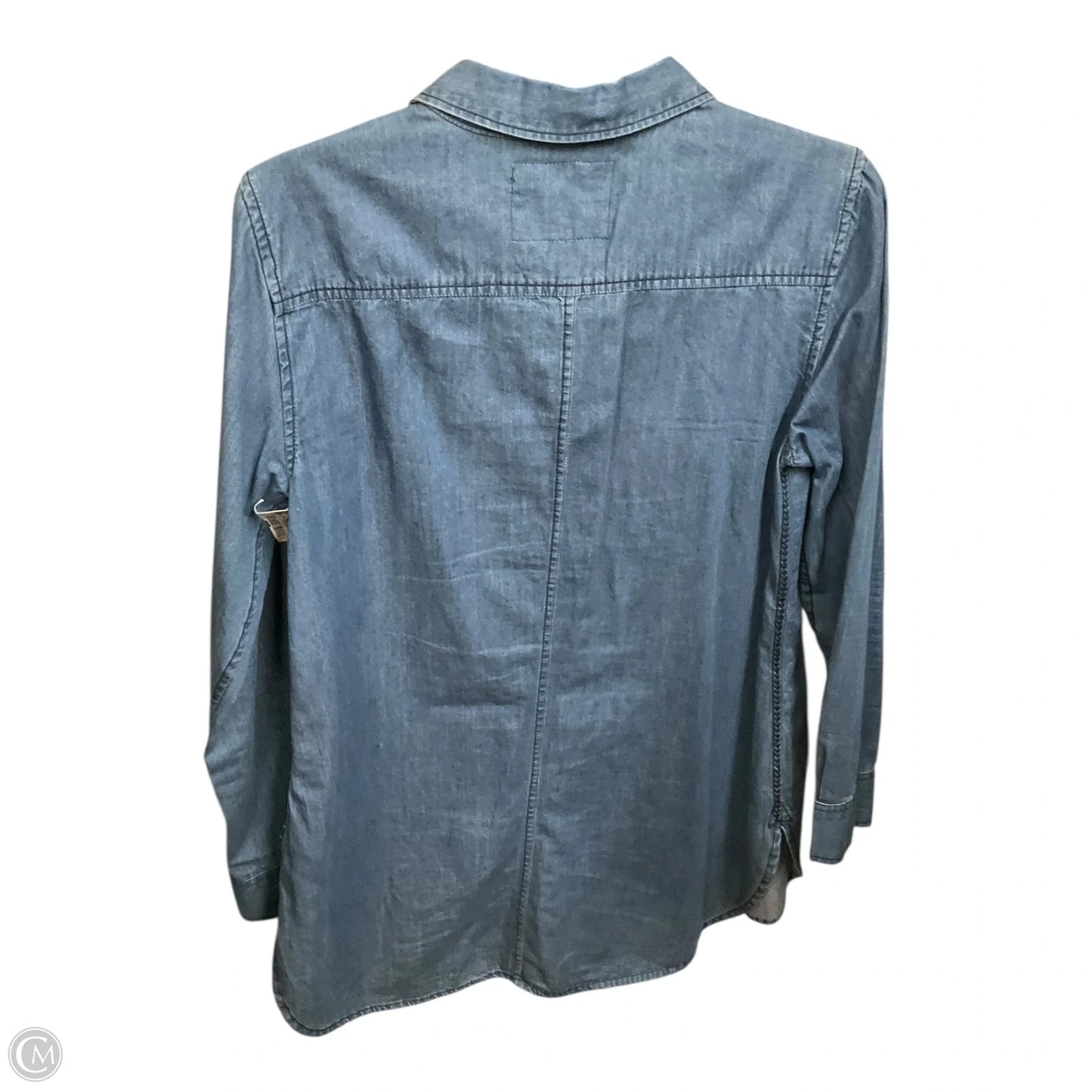 Tunic Long Sleeve By Holding Horses In Blue, Size: Xl