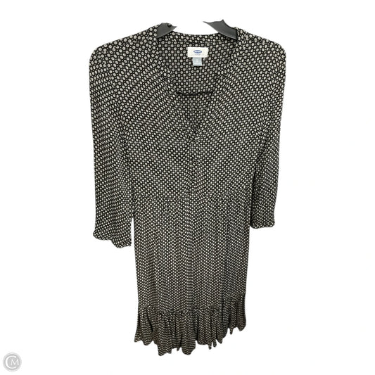 Dress Casual Midi By Old Navy In Floral Print, Size: S