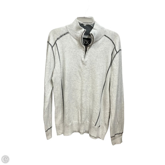 Top Long Sleeve By Buckle Black In Grey, Size: Xl