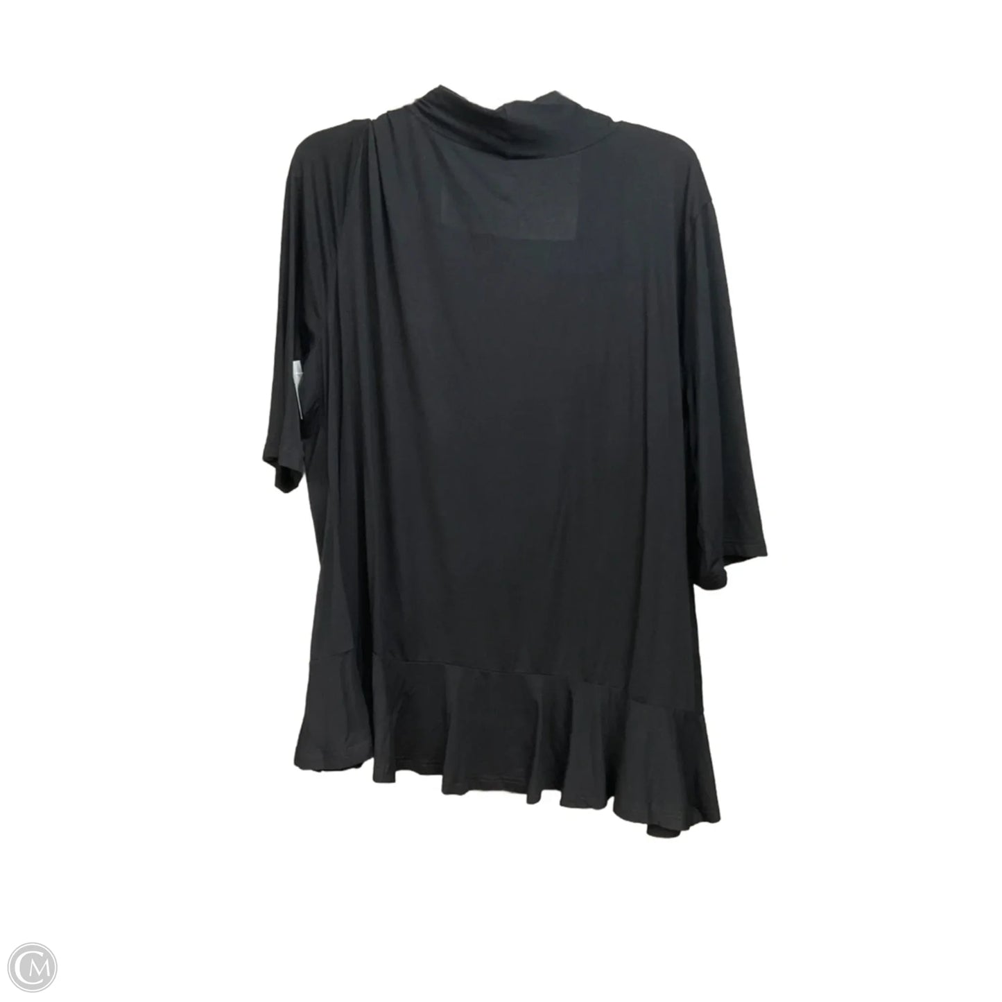 Cardigan By Clothes Mentor In Black, Size: 3x