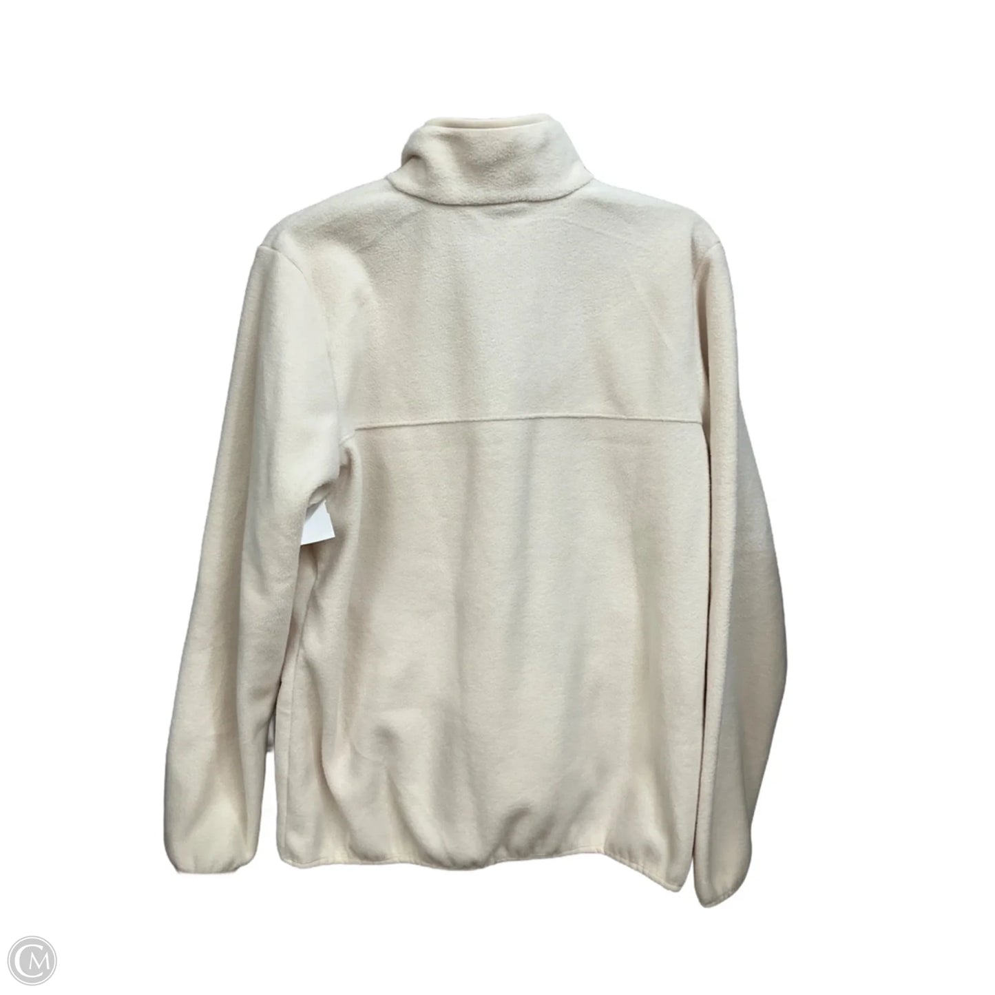 Jacket Fleece By Columbia In Cream, Size: L