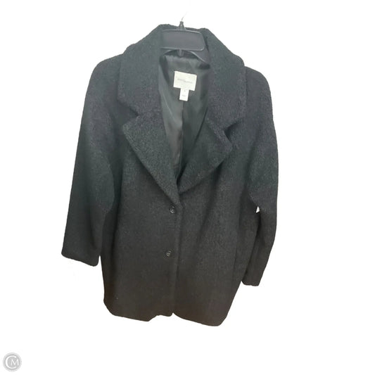 Coat Faux Fur & Sherpa By Daily Ritual In Black, Size: L