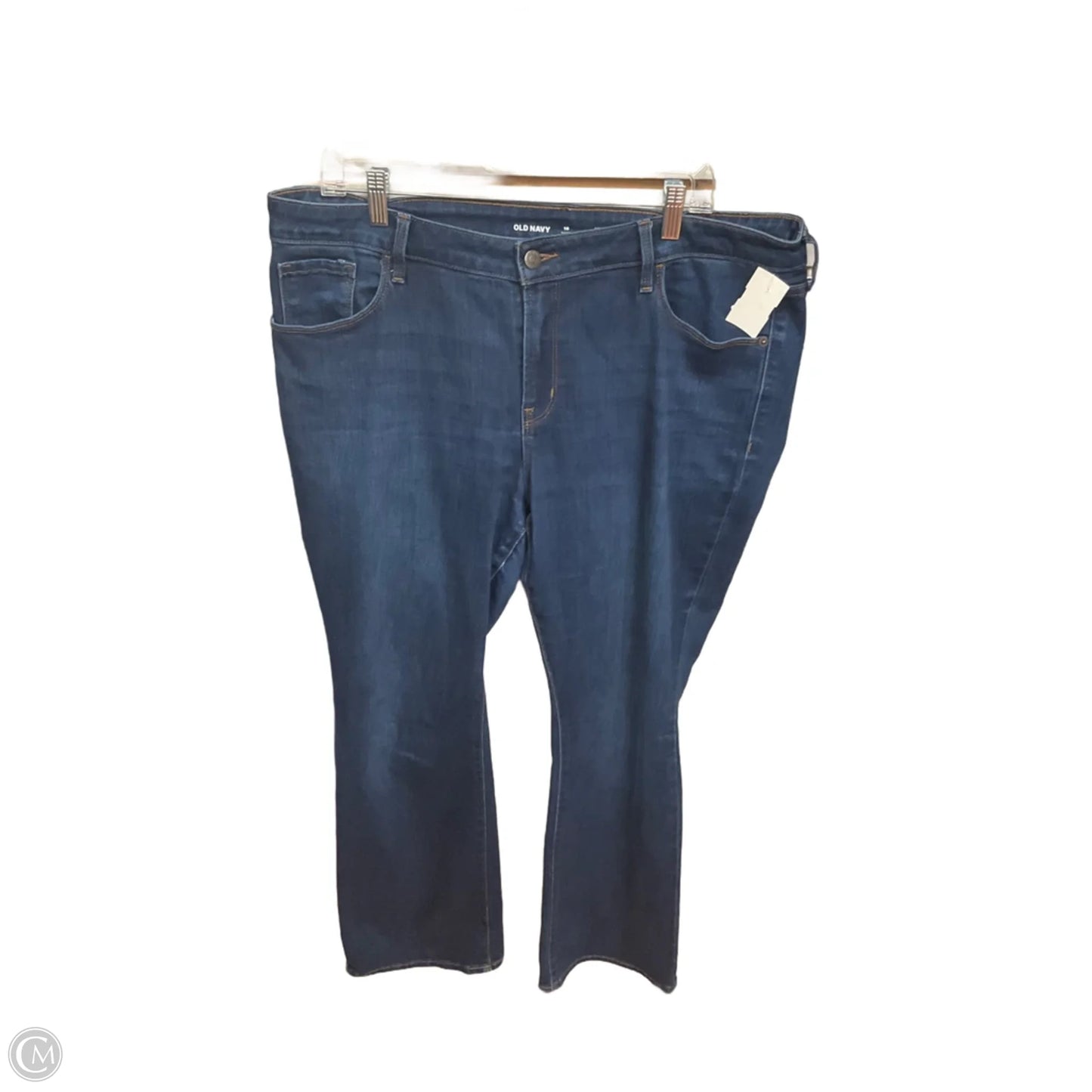 Jeans Boot Cut By Old Navy In Blue Denim, Size: 16