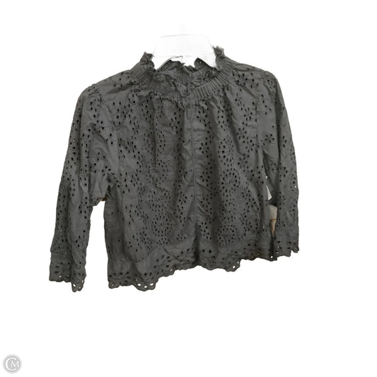 Top Long Sleeve By Cmc In Black, Size: S