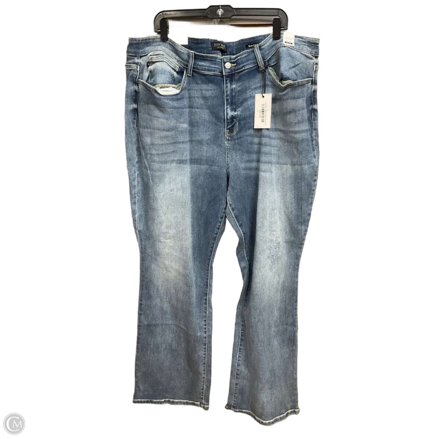 Jeans Boot Cut By Judy Blue In Blue Denim, Size: 24