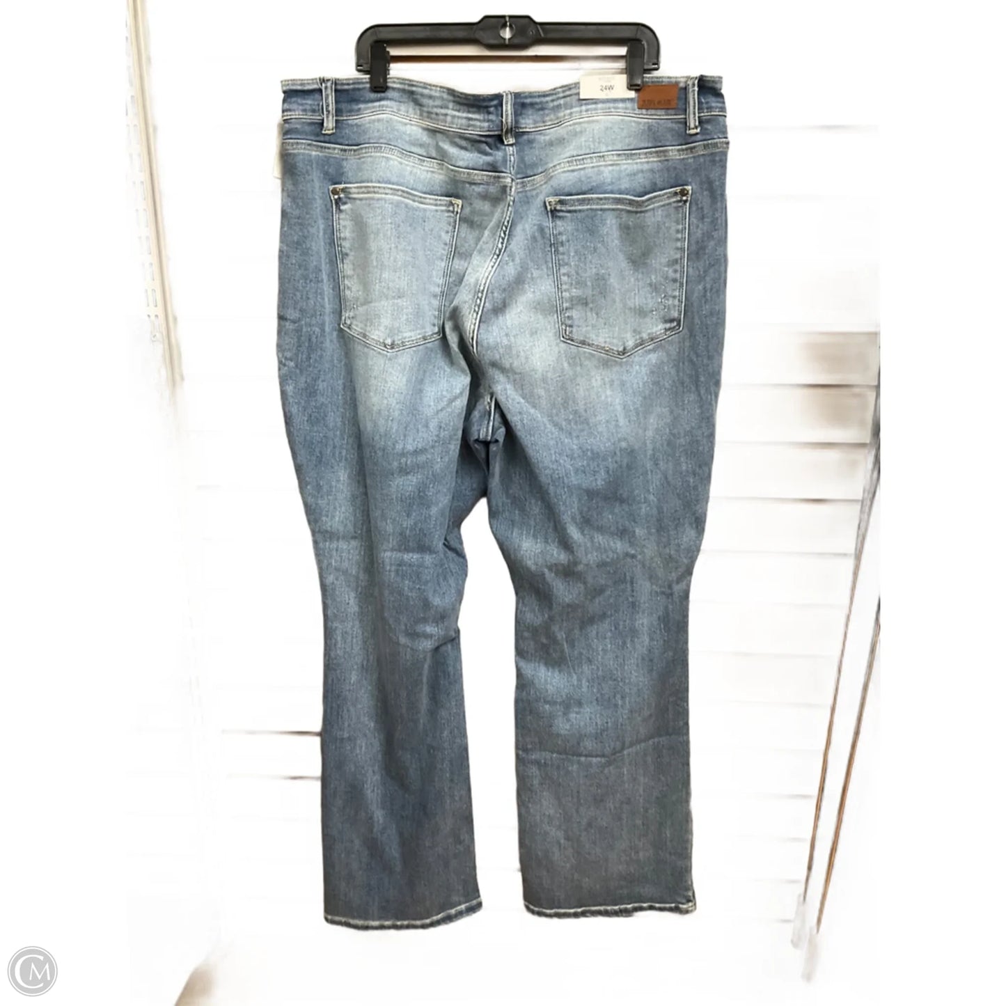 Jeans Boot Cut By Judy Blue In Blue Denim, Size: 24