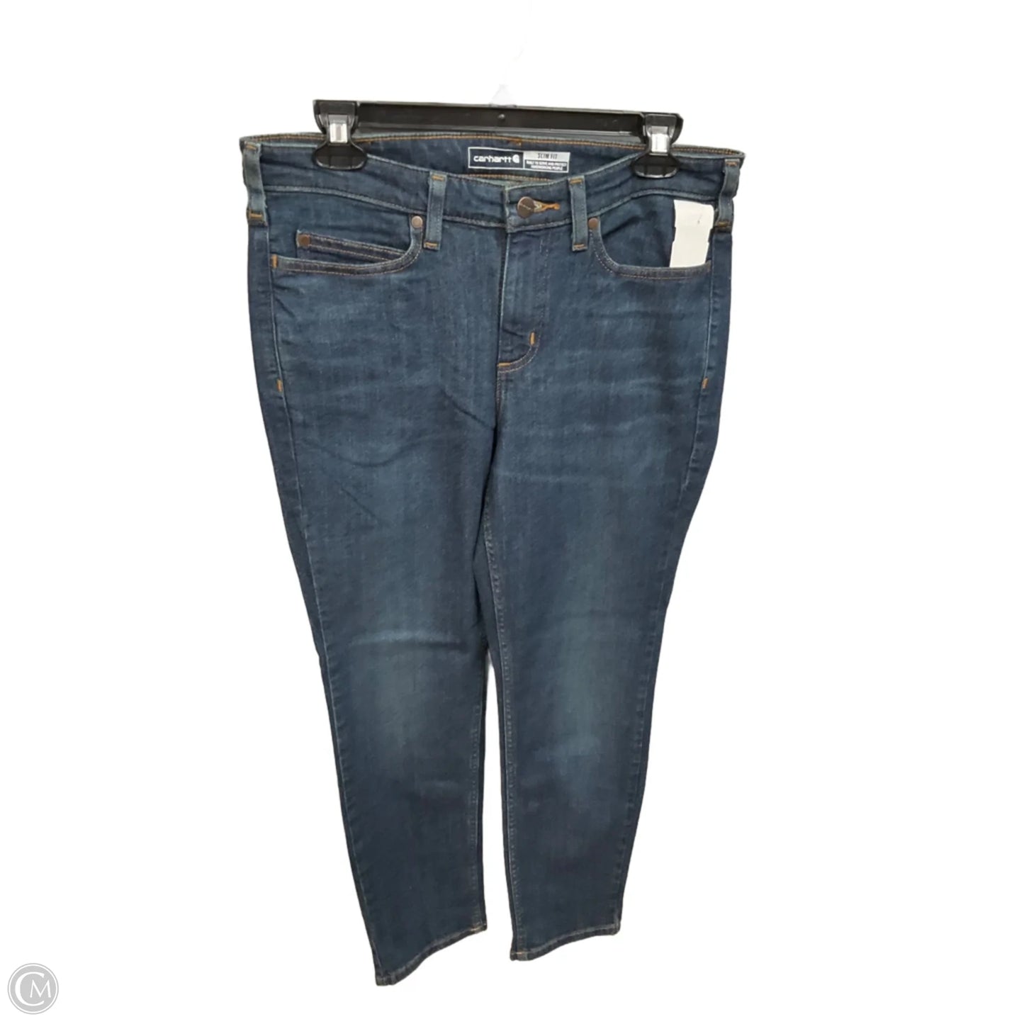 Jeans Straight By Carhartt In Blue Denim, Size: 10