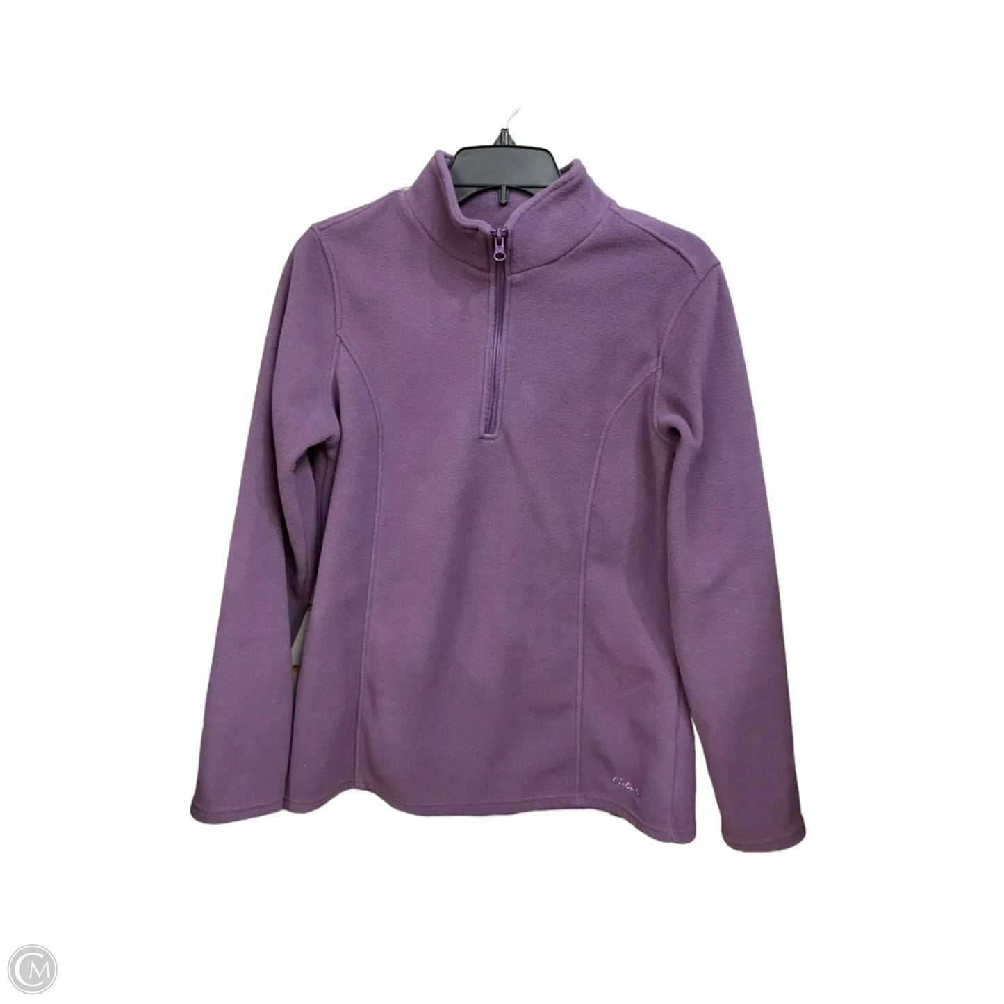Jacket Fleece By Cabelas In Purple, Size: M