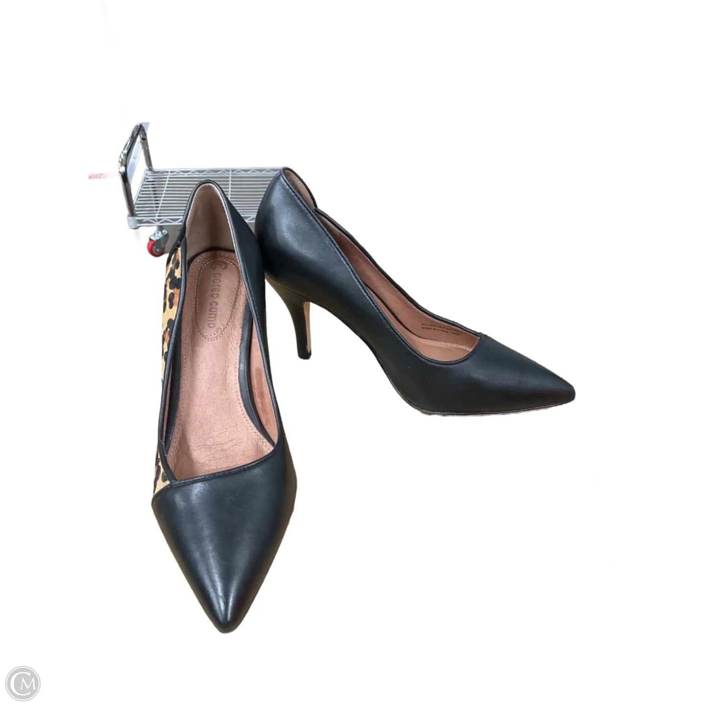 Shoes Heels Stiletto By Corso Como In Animal Print, Size: 7